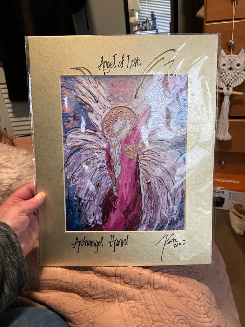 Decorative Angel Painting “ Angel of Love